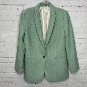 J. Crew Mint Green Blazer